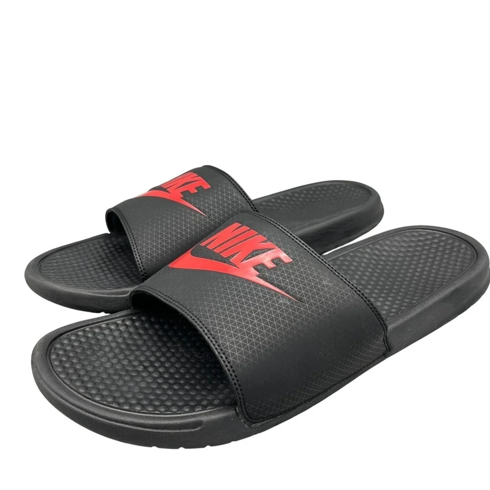 Nike Benassi JDI Slides Men 16 Athletic Sandals Casual Pool Shower Comfort